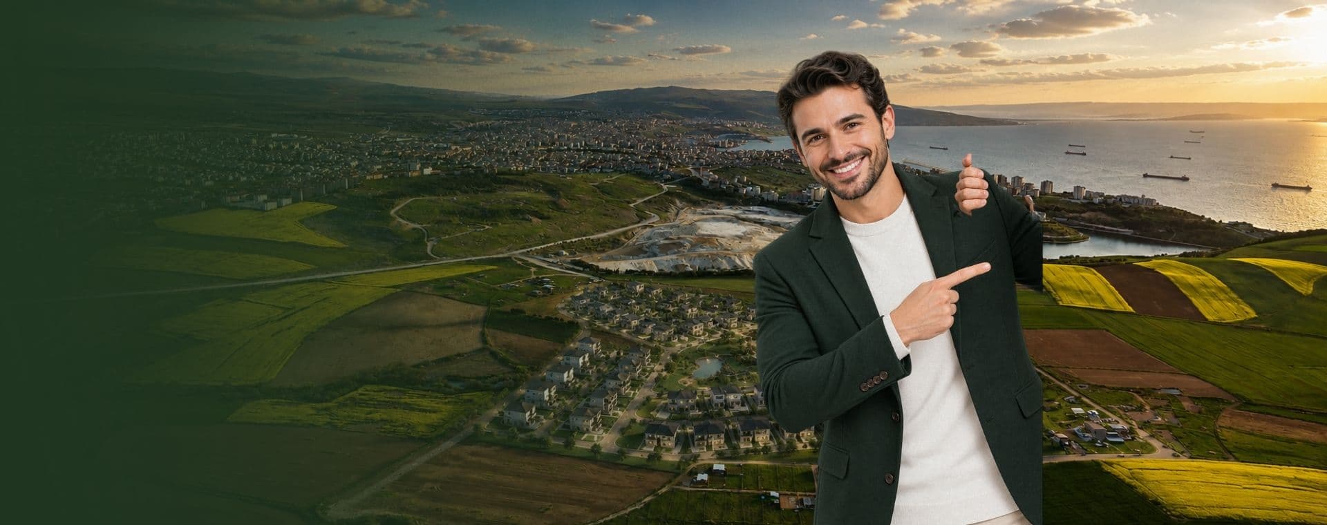Bandırma / Kayacık bölgesinin havadan görünümü